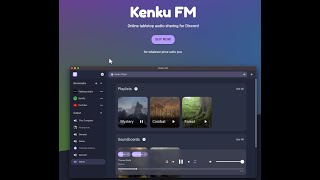 Kenku FM  Online Audio Sharing [upl. by Lezley]