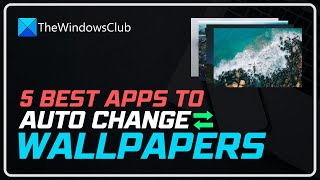 Best Automatic Wallpaper Changer apps for Windows 1110 [upl. by Airb]