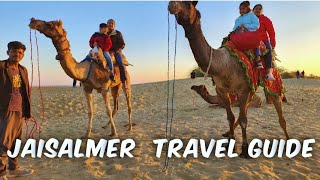 Jaisalmer tourist places  Best places to visit in Jaisalmer  Jaisalmer tourist guide [upl. by Ahsaenat]