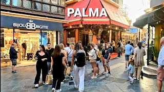 🇪🇦 PALMA de MALLORCA  Spanish Beauty 4K 60fps Strolling the City October 2023 [upl. by Aelak]