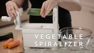 How to Use a Spiralizer [upl. by Edge404]