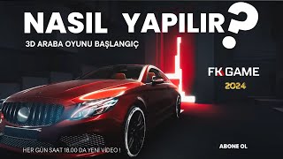 Unity Dersleri C 3D Araba Oyunu Araç Fiziği Ve Süspansiyon Car Physics And Car Controller [upl. by Esertak]