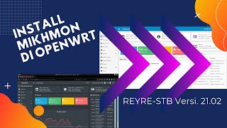 CARA INSTALL MIKHMON DI OPENWRT REYRESTB 2102  MikroTik Hotspot Monitor [upl. by Sidalg]