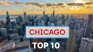 CHICAGO  TOP 10 des choses à voir ou à faire Le guide pour un voyage réussi [upl. by Feldstein891]