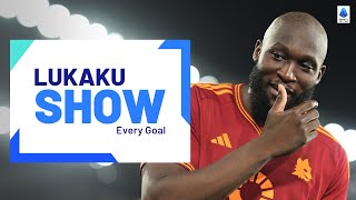 Romelu Lukaku SHOW Every Goal  Serie A 202324 [upl. by Elakram]