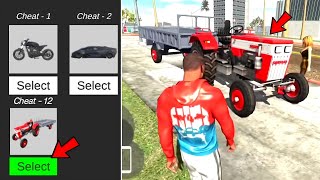 New Tractor Trolley Cheat Code in Plugin in Indian Bike Driving 3D 😱🔥 Tractor Code  Harsh in Game [upl. by Hemphill]