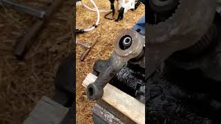 1996 23 liter 4 cylinder Ford Ranger Pitman Arm Removal [upl. by Wivestad930]