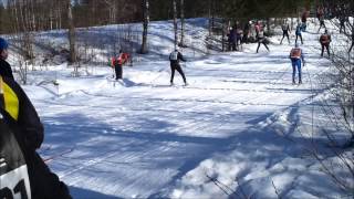 Vasaloppet 2012 crashes Risberg widescreen HD [upl. by Mazman]