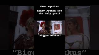 Biggus Dikkus moviequotes montypython montypythonandtheholygrail johncleese [upl. by Gladine369]