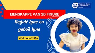 Reguit lyne en geboë lyne  Eienskappe van 2D figure [upl. by Coben]