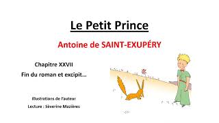 Le Petit Prince Saint Exupéry chapitre 27  excipit conclusion fin du conte philosophique audio [upl. by Onej663]