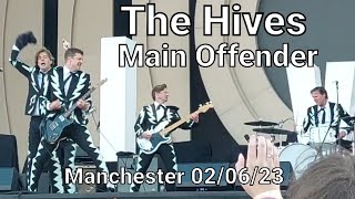 The Hives  Main Offender full song live at Old Trafford Manchester 020623 Arctic Monkeys support [upl. by Nalaf]