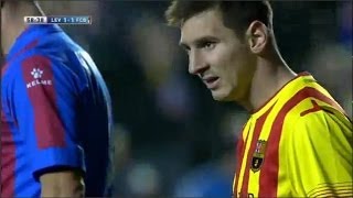 Levante vs Fc Barcelona 11 All Goals amp Highlights  19012014 [upl. by Ttirrem]