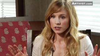 Kristen Bell Interview 2011 [upl. by Selima]