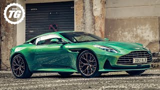 Aston Martin DB12 New V8 Super Tourer  Top Gear [upl. by Marzi]