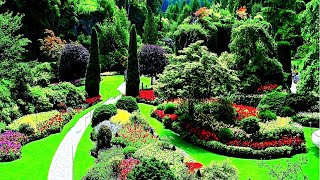 Butchart Gardens Victoria Vancouver Island British Columbia Canada million visitors 4K [upl. by Engenia]