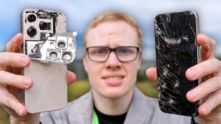 iPhone 16 Pro DROP TEST vs 15 Pro [upl. by Goda535]