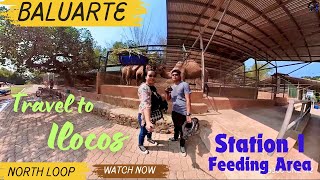 Travel to Ilocos Part 16  Baluarte Ilocos Sur first station  Feeding station [upl. by Airebma7]