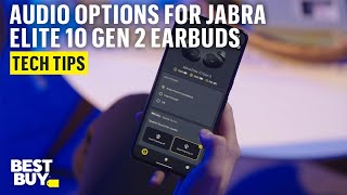 Demo the Jabra Elite 10 Gen 2 Earbuds – Tech Tips from Best Buy [upl. by Justicz]