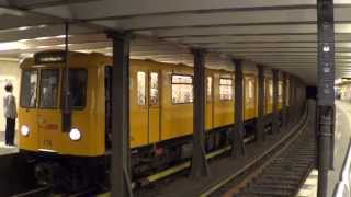 UBahn Berlin  UBahnhof TheodorHeussPlatz U2 HD 1080p [upl. by Epotimet471]