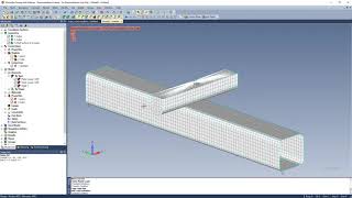 Simcenter Femap 20201  Multistep nonlinear analysis demonstration [upl. by Noleta360]