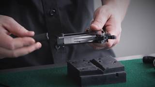 How to fully disassemble a 1911 style pistol [upl. by Bolitho950]