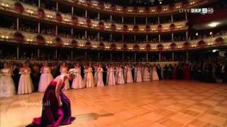 ELINA GARANCA  Live 55th Vienna Opera Ball 2011 [upl. by Martinsen309]