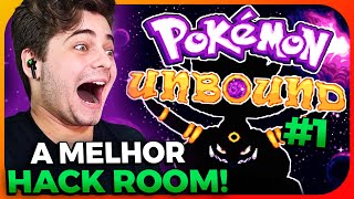 POKÉMON UNBOUND  INÍCIO DE GAMEPLAY PTBR GBA HACK ROOM 2024 [upl. by Oile]