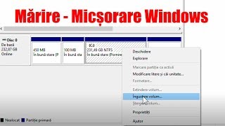 Partiționare SSD sau HDD cu Windows pe el [upl. by Hunfredo245]