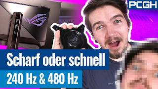 4K oder 480 Hz Dieser Monitor kann beides  Asus ROG Swift PG32UCDP im Test [upl. by Atiek]