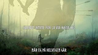 Wardruna  Helvegen Lyrics  Sub Español [upl. by Dowdell]