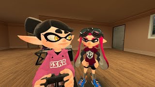 Splatoon GMOD Callies Already Splatted Filler [upl. by Waldon601]