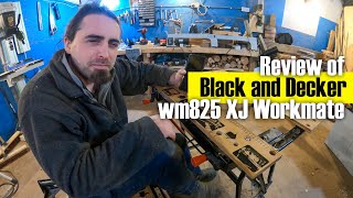 Review Of Black amp Decker WM 825 XJ Workmate From A Blind Persons Perspective [upl. by Narrat]