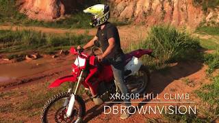 Honda XR650R Dirt Bike Hill Climb [upl. by Jolanta138]