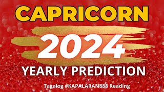 GOOD NEWS GOOD NEWS POWERFUL YEAR 2024 ♑️ CAPRICORN 2024 GENERALMONEYLOVE PREDICTIONS [upl. by Ahsiyk]