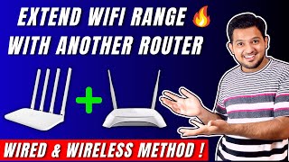 Router to Router Wireless Connection  WDS Bridge  How to connect two routers without cable TSP [upl. by Nylirak421]