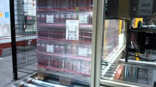 Microscan QX870 Scans Pallet Labels at Paulig Finland [upl. by Allecram]