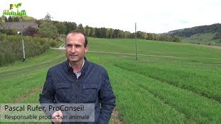 Le pâturage  une source de fourrage de qualité bien valorisé par les ruminants Pascal Rufer [upl. by Swihart]