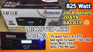 Microtek luxe inverter sw 1400 Machine Work Technology we Live Display Charging Show 😲😲😲 [upl. by Frayda]