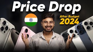 iPhone Price Drop after Budget 2024  Extra ₹6000 OFF 🤑 [upl. by Cima85]