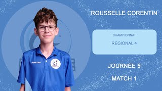 Corentin rousselle VS Beaudouin Alban [upl. by Downe]