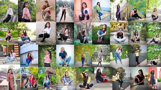 Best stylish photo pose for girl 2022  photo poses for girls in jeans  instagram pose ideas girls [upl. by Burrows]