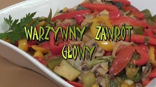 Leczo  warzywny zwrót głowy  Smakkujawpl HD [upl. by Nuawd]