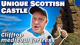 Scotlands forgotten but BEST medieval fortress  Tantallon Castle and its UNIQUE design [upl. by Dalli]