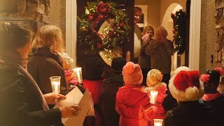 Candlelight Christmas Carolers bring tears to Grandmothers Eyes [upl. by Nylahs845]