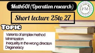 mth601 lecture 25 to 28 [upl. by Greer]