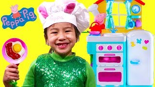 Jannie Pretend Play Cooking Kitchen Toyset [upl. by Myers]