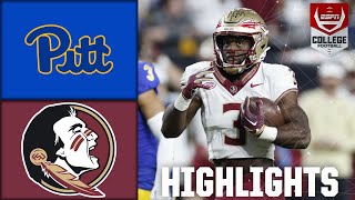 Pittsburgh Panthers vs Florida State Seminoles  Full Game Highlights [upl. by Nivle]