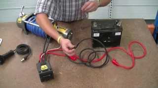 How to wire a 12V winch  Sherpa 4x4 quotThe Coltquot [upl. by Suiremed]