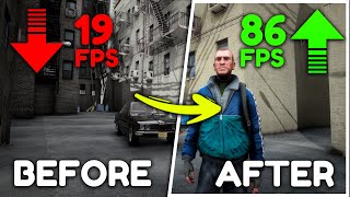 GTA 4 Ultimate Lag Fix For Low End PCs Lag Shutter And FreezeAll Problems Fix Boii Gamer [upl. by Devan]